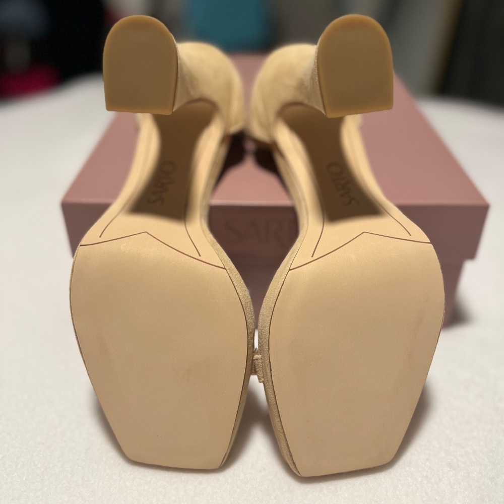 NWT Sarto by Franco Sarto Dolores Suede Sandal-Size 8.5 - Picture 5 of 5